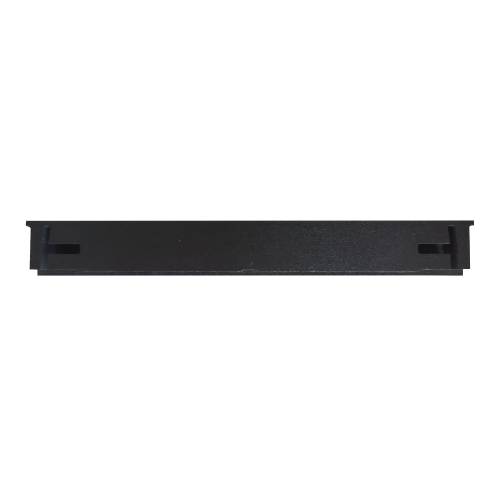 Zaślepki do profilu aluminiowego 160mm CZARNE komplet - PCV – 2szt